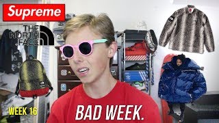 Bad Week. SUPREME SS18 Week 16 Most Hyped Items Droplist! (Supreme x TNF)