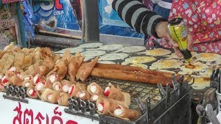 Bangkok. The Best Street Food Stalls at Wang Lang Market. Thailand
