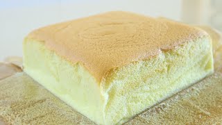 How to Make Puffy Taiwanese Castella Cake / Castera Cake Recipe