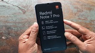 Redmi note 7 pro hard reset, pattern unlock(M1901F7S)