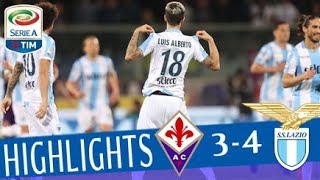 Fiorentina - Lazio 3-4 - Highlights - Giornata 33 - Serie A TIM 2017/18