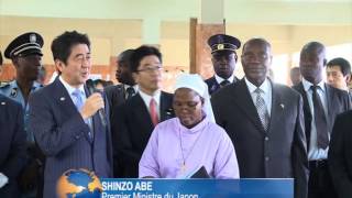 Coopération Côte d'Ivoire: Shinzo Abe visite le Centre Marie Eugénie
