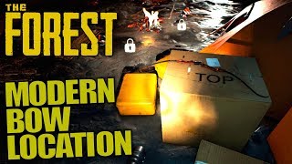 MODERN BOW LOCATION | The Forest | Let's Play Gameplay | S13E13