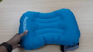Naturehike Aeros Pillow | Bantal tiup rekomendasi untuk para pecinta Outdoor.