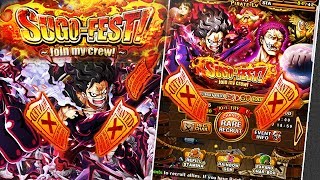 LUFFY VS KATAKURI SUGO FEST SUMMONS | One Piece Treasure Cruise