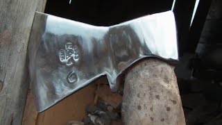 реставрация топора 1963г  axe restoration