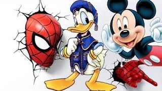 50 Surprise Eggs - Play Doh Donald Duck Mickey Mouse Spiderman Disney Pixar Cars Spiderman Serries
