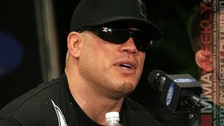 Dana White on Teased Tito Ortiz Comeback: "It's Time for Tito to Move On" (UFC on Fox 8 Scrum)