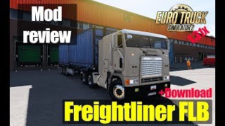 ETS2 1.31 MODS|Freightliner FLB|Обзор Модов Euro Truck Simulator 2