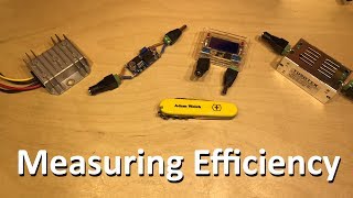 Measuring DC2DC Converter Efficiency - 12v Solar Shed