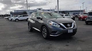 2017 Nissan MURANO Sport Utility S Salinas  Monterey  Watsonville  Marina  Seaside  Carmel  Santa Cr