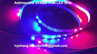 DC5V Addressable SK6822 RGB LED Strip