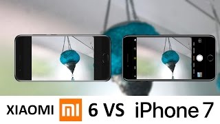Xiaomi Mi6 Vs iPhone 7 Camera Test