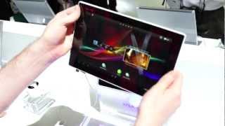 Hands-on: Sony Xperia Tablet Z (MWC 2013)