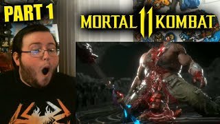 Gors "Mortal Kombat 11" ALL Fatalities REACTION (Part 1)