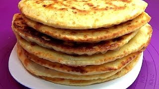 Такие вкусные лепешки с начинкой на сковороде Муж просит и просит их