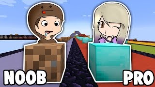 LUCKY BLOCKS DE NOOB VS PRO EN MINECRAFT