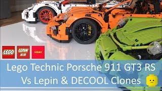 Review of Lego Technic vs Decool Lepin Porsche GT3RS