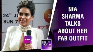 Nia Sharma Shows Off Her GORGEOUS Outfit | Zee Gold Awards 2018