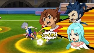Inazuma Eleven Strikers Go 2013 my Team vs Story Mode Wii Epic Hissatsus (hacks for Dolphin)