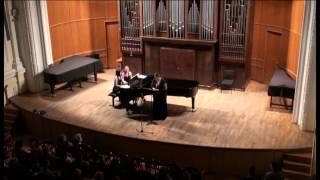MUSSORGSKY - "Evening prayer" - Yana Ivanilova, Karina Pogosbekova