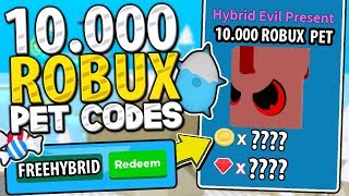 FREE 10.000 ROBUX BEST PET CODES IN CHAMPION SIMULATOR!! *FREE HYBRID GODLY!*