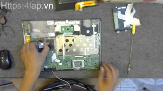 Hướng dẫn tháo lắp vệ sinh laptop Dell Vostro V130