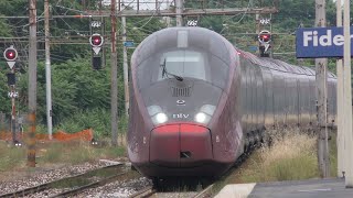2019-06-22 La ferrovia Milano Bologna tra sole e acquazzoni estivi 16/16 - Il traffico di Fidenza