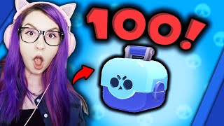 100 ЯЩИКОВ В БРАВЛ СТАРС! ► ЧТО ЖЕ ВЫПАДЕТ В BRAWL STARS
