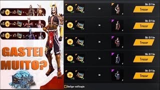 PEGUEI TODA A INCUBADORA LUA SANGRENTA QUE VOLTOU NO FREE FIRE, GASTEI MUITO DIAMANTE?