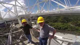 Arecibo Uncut: First Visit to the Platform & Dome with Dana Whitlow