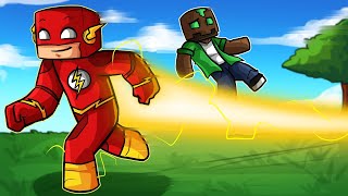 MINECRAFT pero SOMOS FLASH con SUPER VELOCIDAD! ⚡? MINECRAFT ALEATORIO