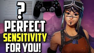 How To Find Your PERFECT Sensitivity on Controller Fortnite! (Sensitivity - Xbox + PS4)