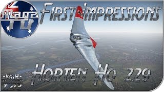War Thunder - First Impressions: Horten 229 - Realistic Battle