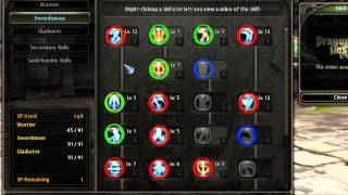 Dragon Nest [Gladiator Tutorial] Pvp Build/Plates/Techs With Brave