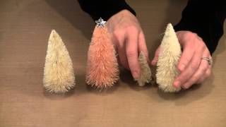 Creating A Christmas Tree Cloche by Joggles.com