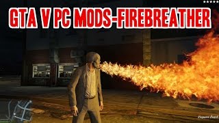 GTA V PC MODS-Firebreather GHOST RIDER