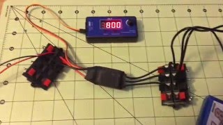 EMAX MT2216 810kv motor test with HJ Servo Tester