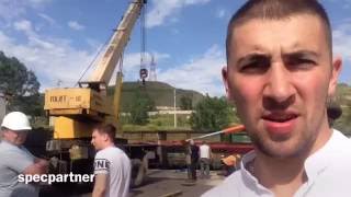 Авария автокрана 25 тонн. Спецпартнер выручает!