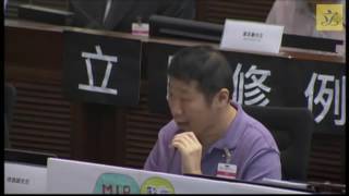 20161101 許偉民先生 - 就私營殘疾人士院舍質素及康橋之家事件發言