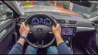 Skoda Superb III Night | 4K POV Test Drive #208 Joe Black