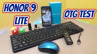 Honor 9 Lite USB OTG Support Test