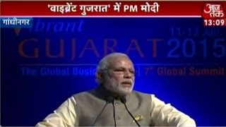 PM Narendra Modi's inaugural speech at Vibrant Gujarat-2015 (FULL)