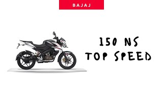 Bajaj Pulsar 150 NS 2019 Top Speed