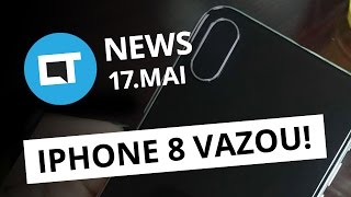 iPhone 8 aparece em imagens de hands-on; Novo Android O; e+ [CT News]