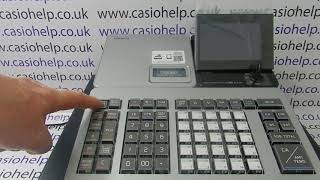 How To Fix Casio SR-S4000 / PCR-T2500 / SR-S920 Problem CLK# Clerk Sign In, E008 please sign on