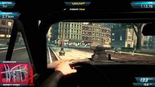 Need for Speed Most Wanted (2012) : Shelby Mustang GT500 vs Dodge Charger R/T (DLC)