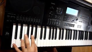 Mr.Credo- Чудная долина на синтезаторе Casio CTK-7200(демонстрация стиля)