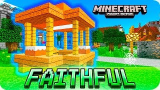 Minecraft PE - FAITHFUL 32x32 Texture Pack with Download - iOS & Android 1.0.3 / 1.0 MCPE