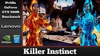 Killer Instinct on Nvidia GeForce GTX 960M 2GB GDDR5 (Lenovo Ideapad Y700)